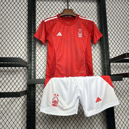 2024-2025 Nottingham Forest Home Kit Kids Size
