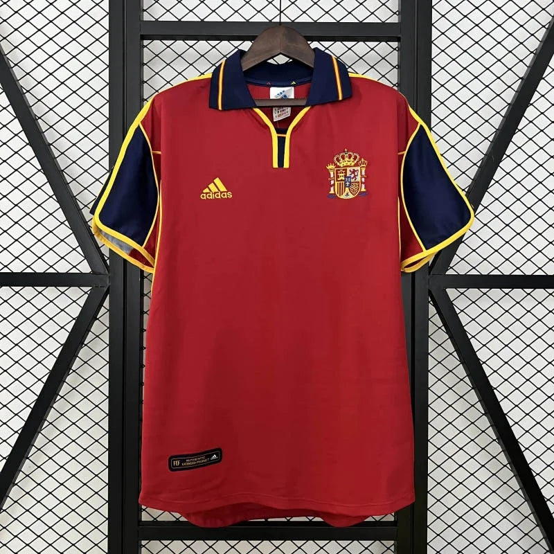 2000 Retro Spain Home Jersey
