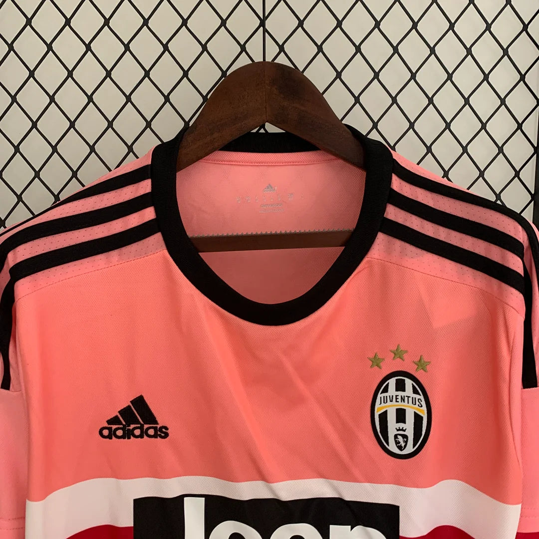 2015-2016 Juventus Retro Away Jersey Long Sleeve