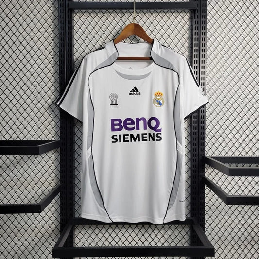 2006/2007 Retro Real Madrid Home Jersey
