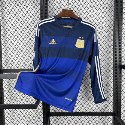2014 Retro Argentina Away Long Sleeve
