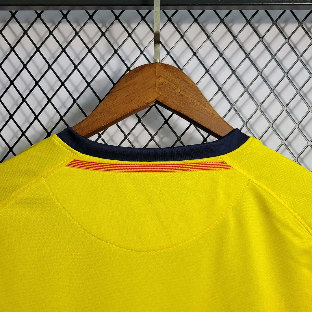 2008-2009 Retro Barcelona Away Jersey Long Sleeve
