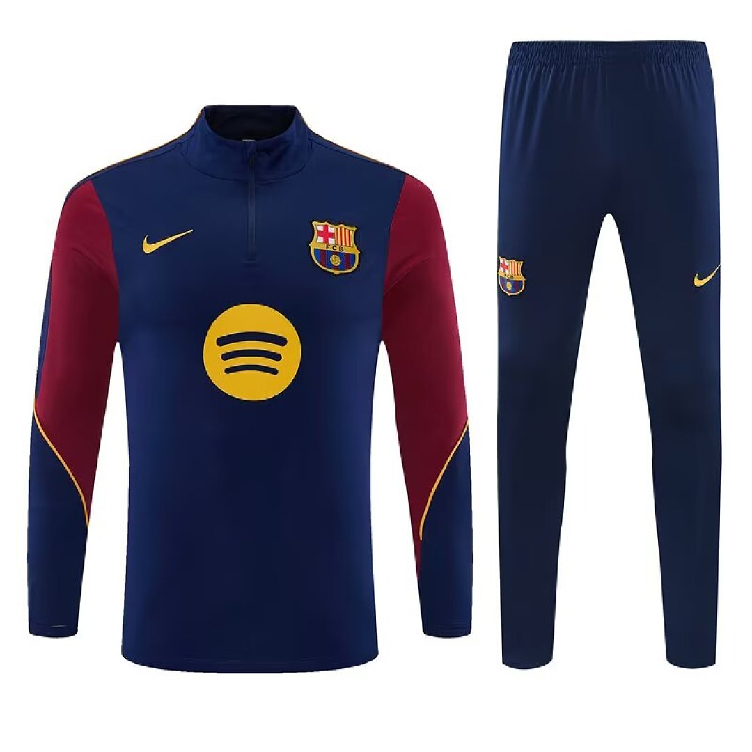 2026/2027 Barcelona Dark Blue Tracksuit