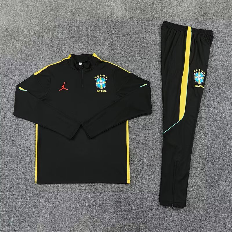 2026/2027 Brazil Black x Yellow Tracksuit