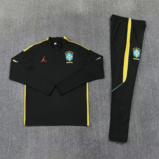 2026/2027 Brazil Black x Yellow Tracksuit