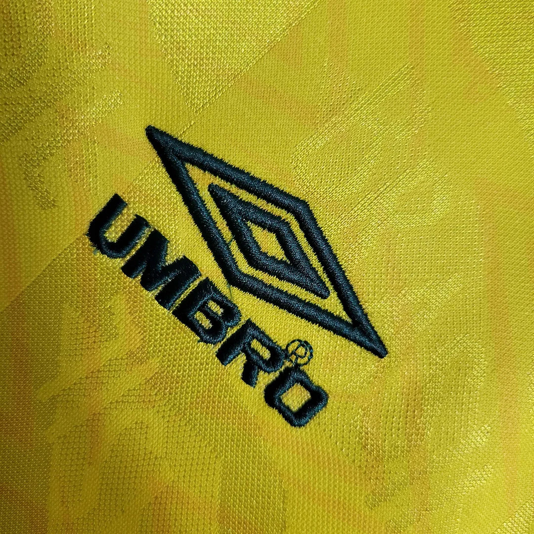 1991-1993 Retro Brazil Home Jersey