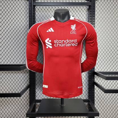 25/26 Liverpool Home Long Sleeve