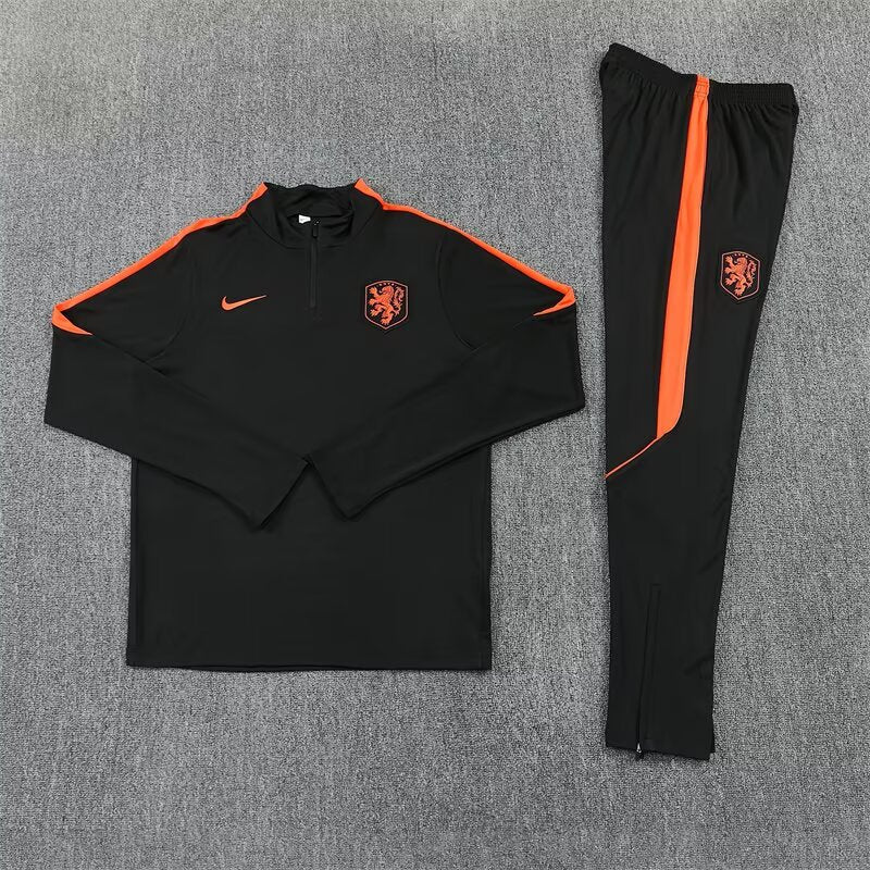2026/2027 Netherlands Black Tracksuit