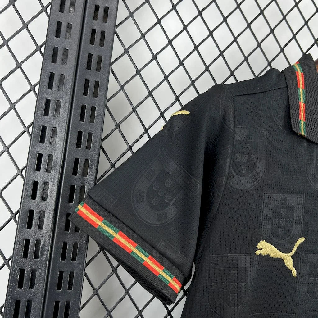 Portugal "Pantera Negra" Limited Jersey Kids Size