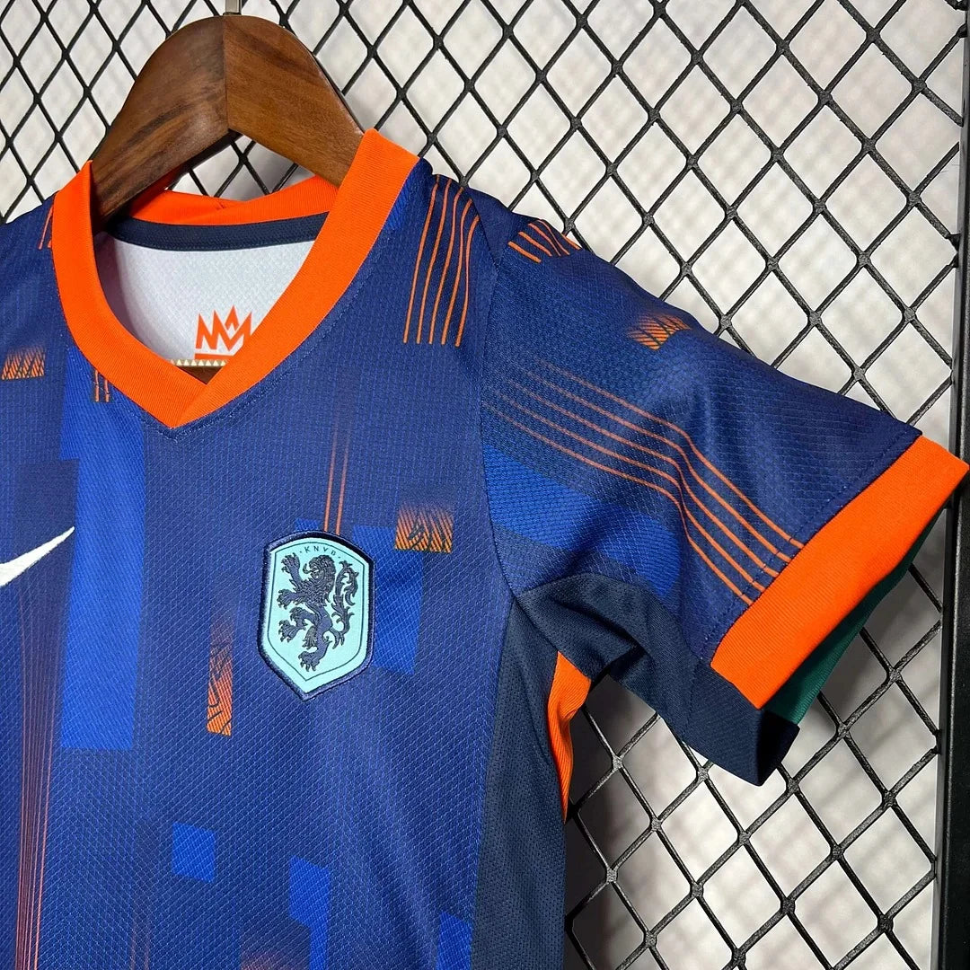 2024 Netherlands Away Kit Kids Size