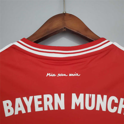 2013/2014 Retro Bayern Munchen Champions League Home Jersey Long Sleeve