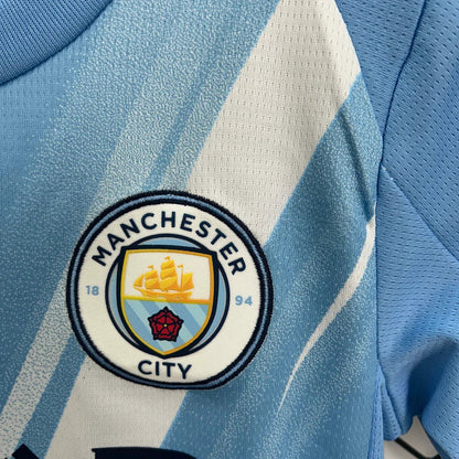 2025/2026 Manchester City Home Kids Size