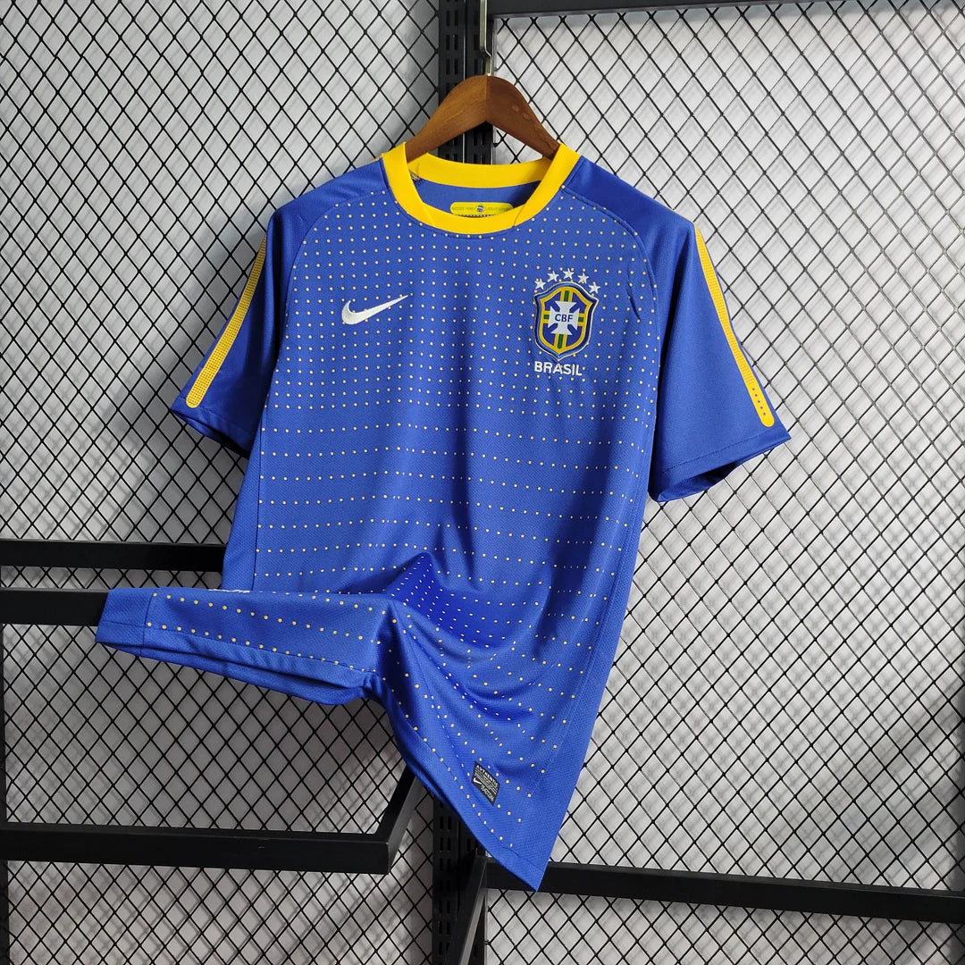 2010 Retro Brazil Away Jersey