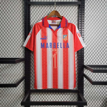 1994-1995 Retro Atletico Madrid Home Jersey