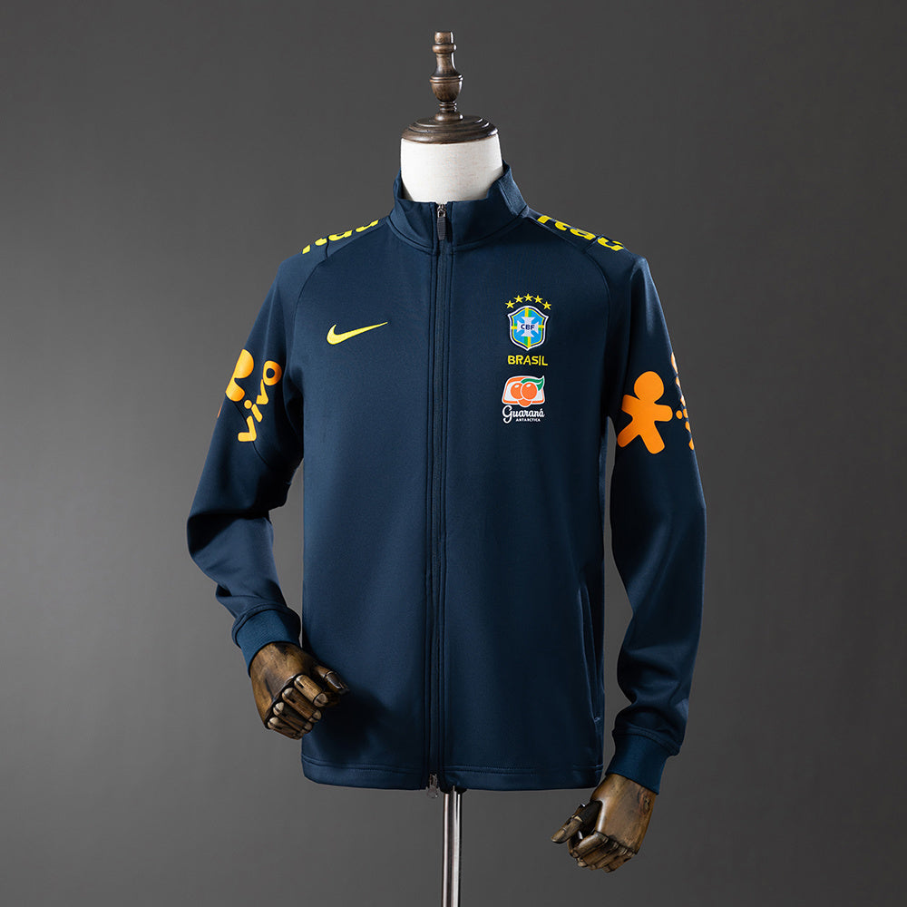 Brazil Dark Blue Zip