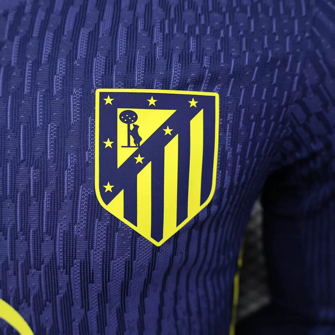2025/2026 Atletico Madrid Away Kit Long Sleeve