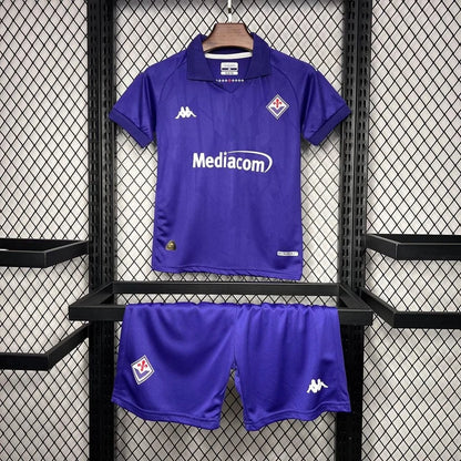 24/25 Fiorentina Home Kit Kids Size