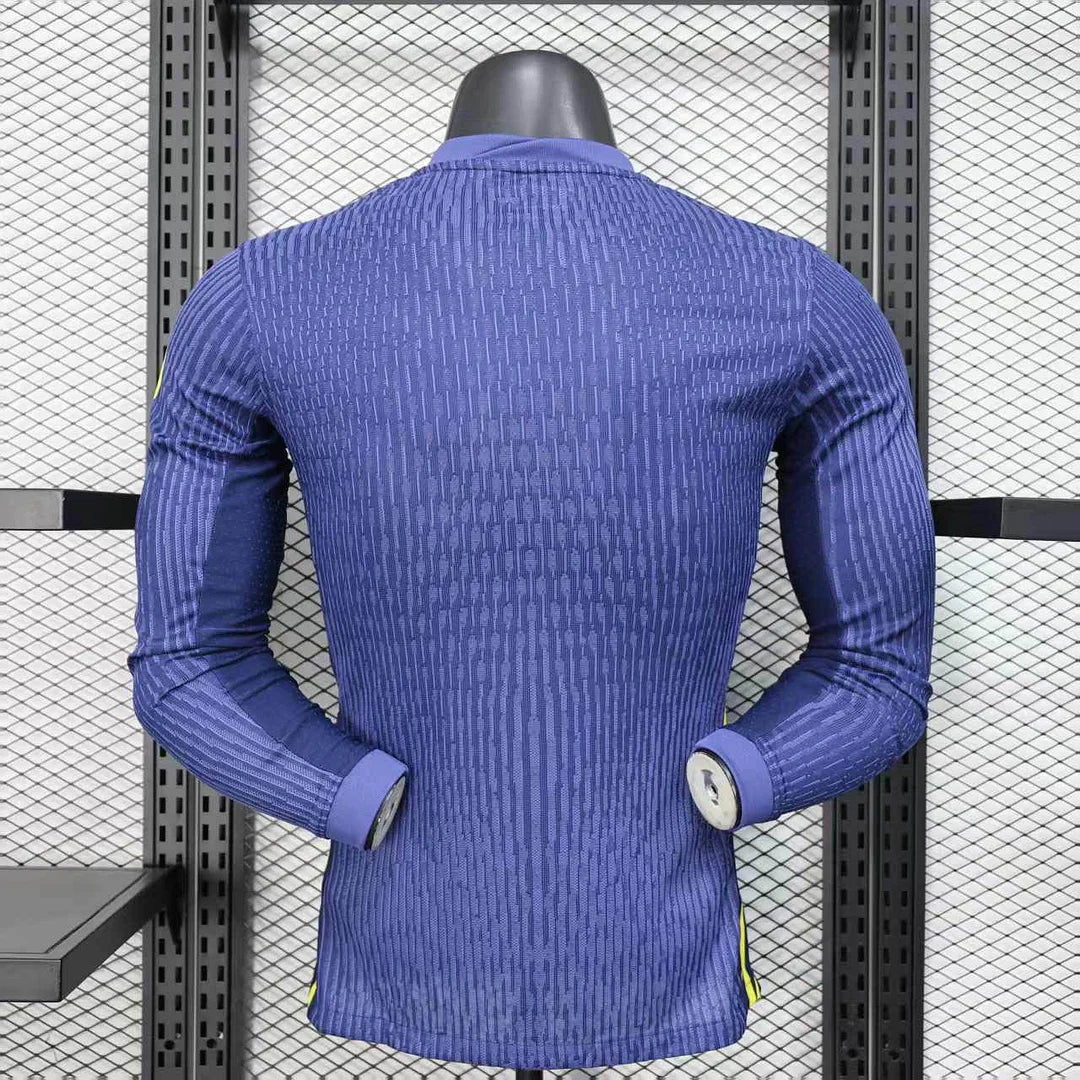 2025/2026 Atletico Madrid Away Kit Long Sleeve