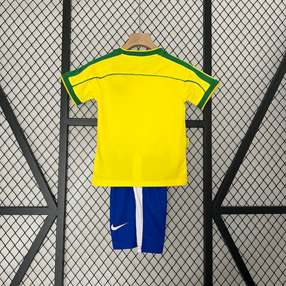 1998 Retro Brazil Home Kids Size
