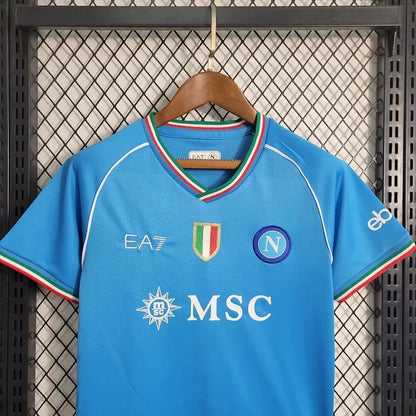 2023/2024 Napoli Home Kit Kids Size