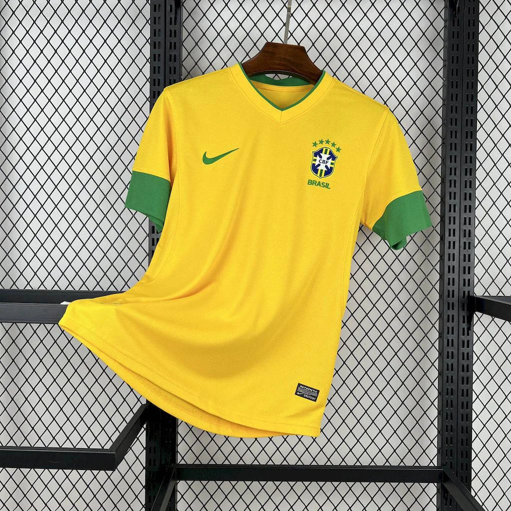 2012 Retro Brazil Home Jersey