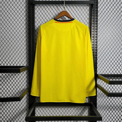 2008-2009 Retro Barcelona Away Jersey Long Sleeve