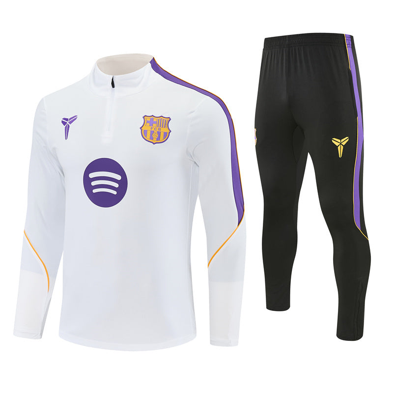 2026/2027 Barcelona White Tracksuit