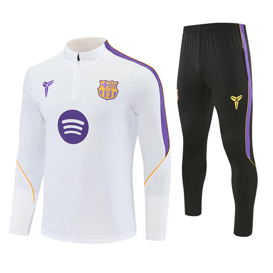 2026/2027 Barcelona White Tracksuit