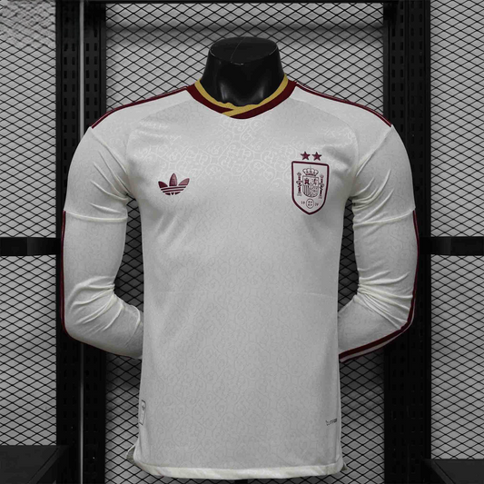 2026 Spain 2 Stars Away World Cup Kit Long Sleeve Player Version