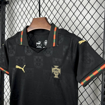 Portugal "Pantera Negra" Limited Jersey Kids Size