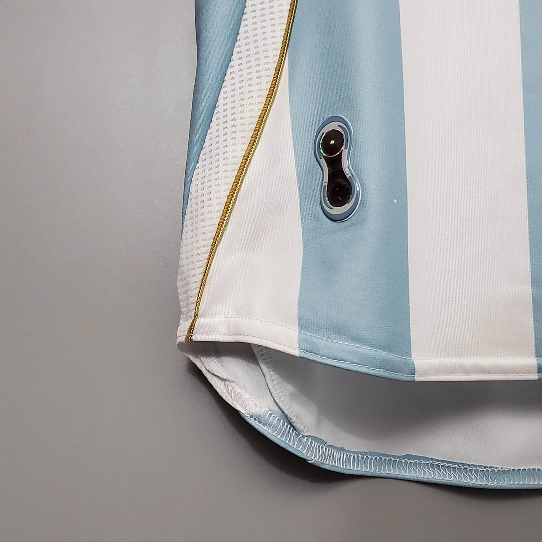2006 Retro Argentina Home Jersey