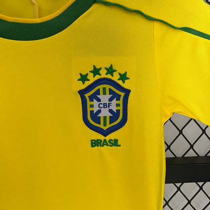 1998 Retro Brazil Home Kids Size