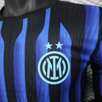 2025-2026 Inter Milan Home Long Sleeve