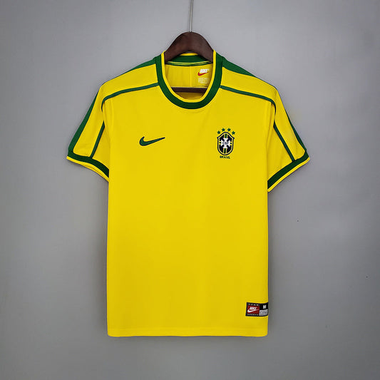 1998 Retro Brazil Home Jersey