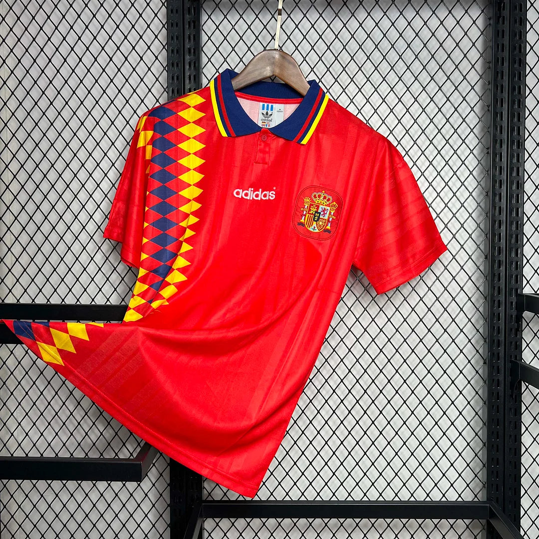 1994 Retro Spain Home Jersey