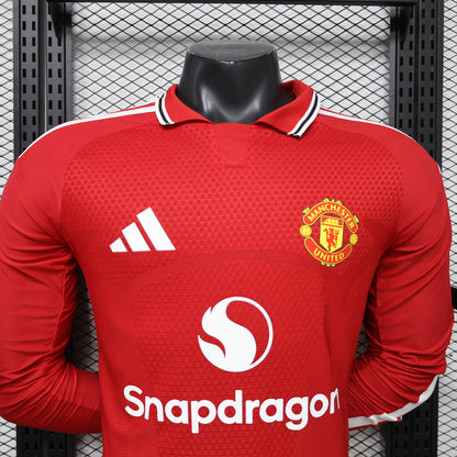 2026/2027 Manchester United Home Long Sleeve