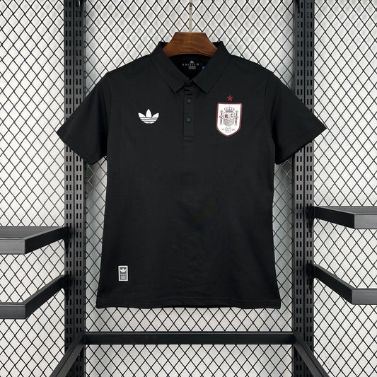 2026 Spain Black Polo