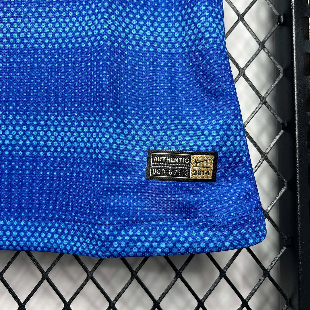 2014 Retro Brazil Away Jersey