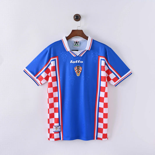 1998 Retro Croatia Away Jersey