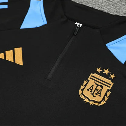 2024/2025 Argentina Black and Blue Tracksuit