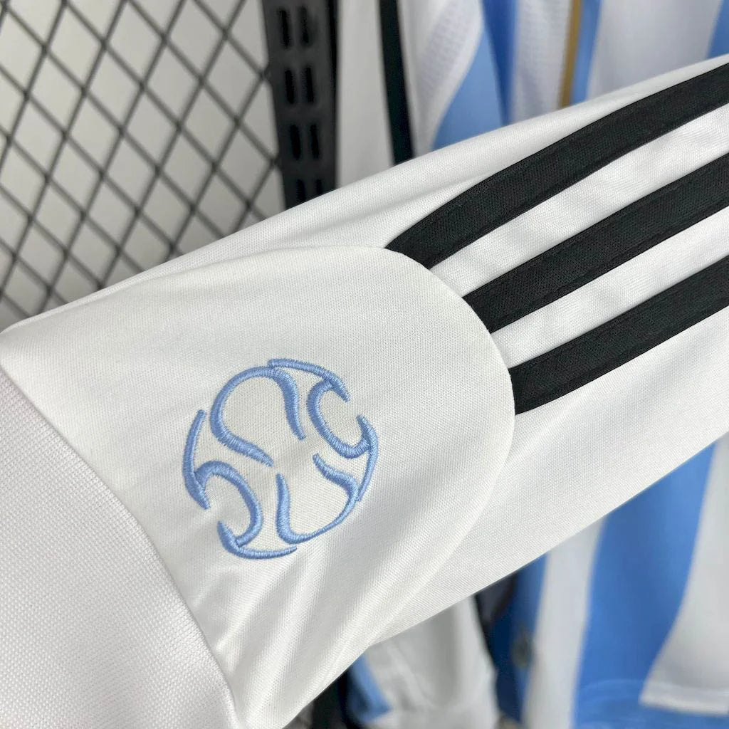 2006 Retro Argentina Home Long Sleeve