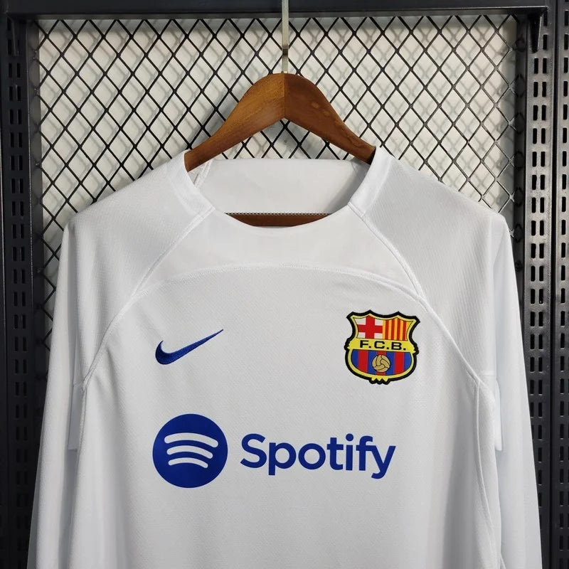 2023/2024 Barcelona Away Jersey Long Sleeve