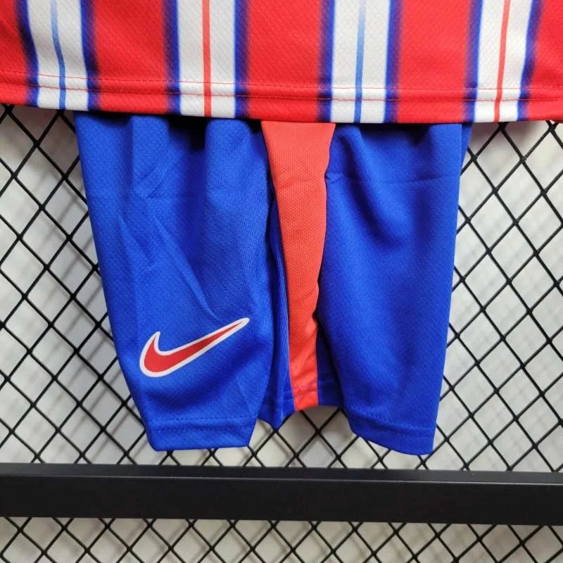2024-2025 Atletico Madrid Home Kit Kids Size