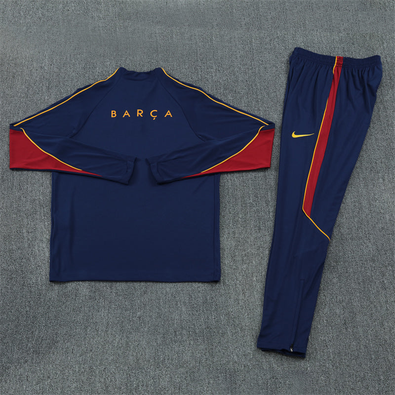 2026/2027 Barcelona Dark Blue Tracksuit