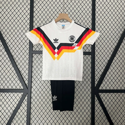1990 Retro Germany Home Jersey Kids Size