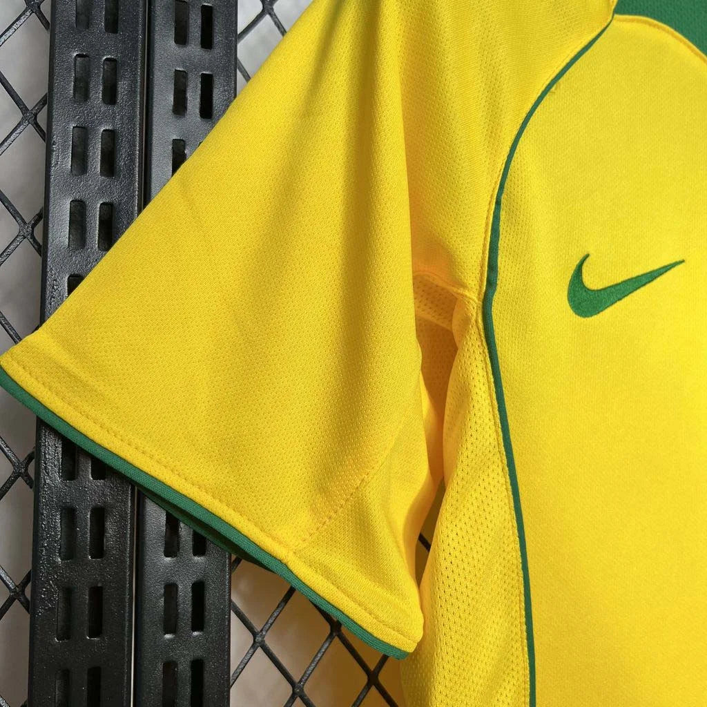 2004 Retro Brazil Home Jersey