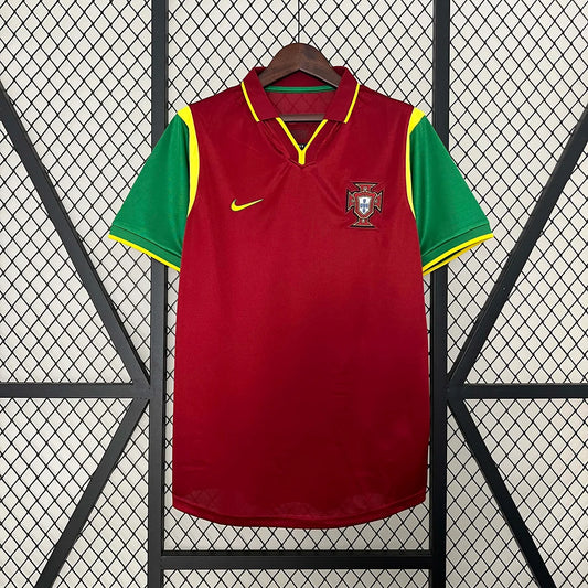 1998 Retro Portugal Home Jersey