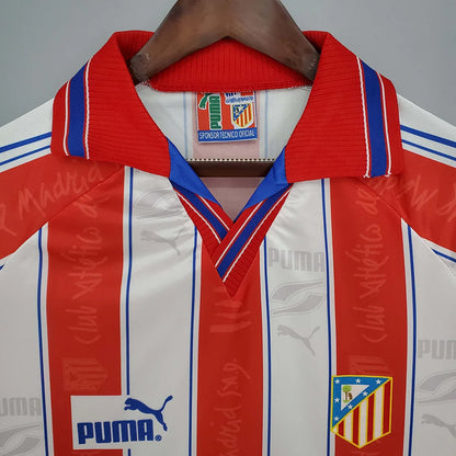 1996-1997 Retro Atletico Madrid Home Jersey