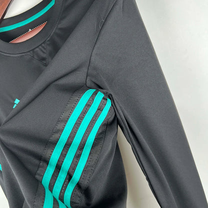 2017/2018 Retro Real Madrid Away Jersey Long Sleeve