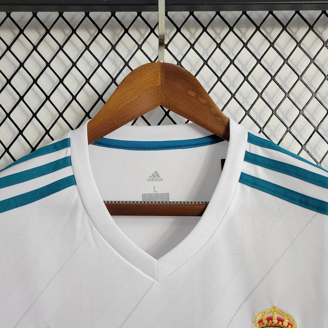 2017/2018 Retro Real Madrid Home Jersey